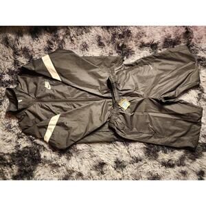 Vintage Nike Tracksuit New With Tags Black and White Mens Medium Silver Tag